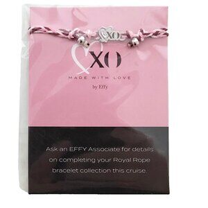 Effy Royal Caribbean XO Made With Love Bracelet NEW Sealed Royal Rope Collection